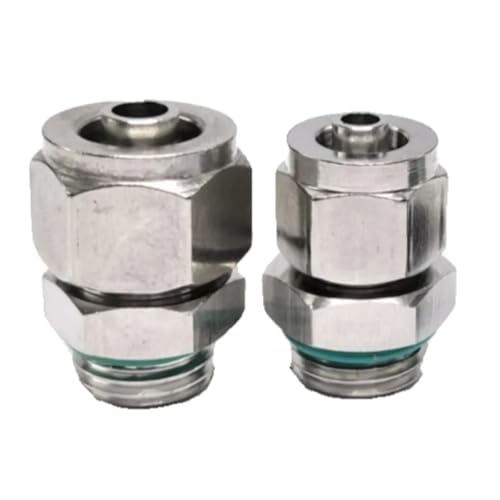 Conector neumático de acero inoxidable de 12mm con acoplamiento macho hermético 3