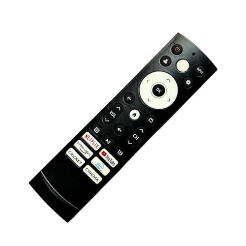 Image of Compatible with vu tv Remote Control Original and Suitable with vu Cinema GloLED Smart Led /LCD Tv Remote Compatible for Vu 4K Ultra Hd Smart Android Tv Remote Control (Without Voice Function).