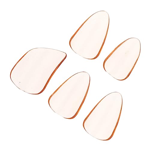 AKOOSY 5個筝指甲 大号 橘 薄 で持 利 指 護する練習用ツール 音 向 楽 演 者