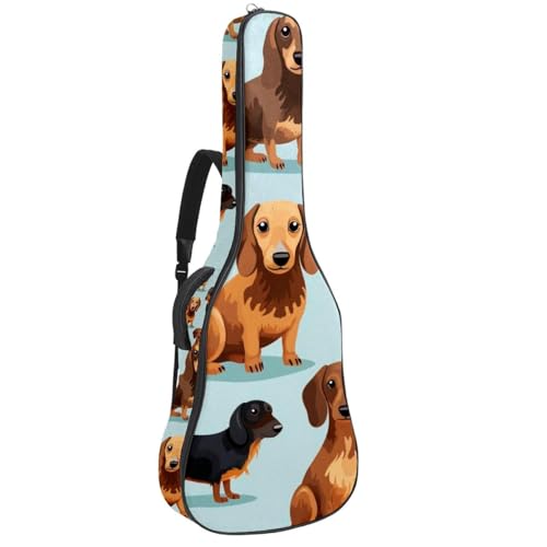 Housse de guitare 101.6 cm avec couche de protection et poches multiples