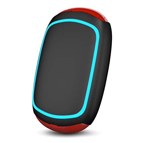 Handwärmer Powerbank mit [7 Farben] LED-Beleuchtun, 7800mAh USB-C Elektrische Handwärmer Wiederaufladbare Taschenwärmer Tragbare