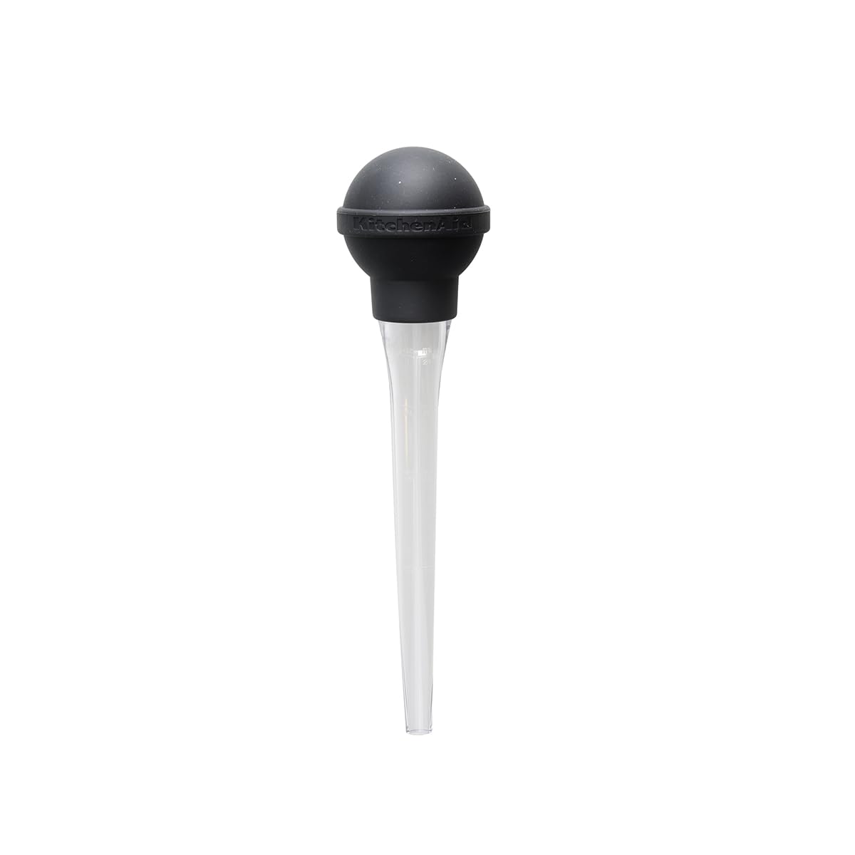 KitchenAid Turkey Basting Syringe - Black - Silicone Bulb for Strong Suction - Heat-Resistant - Dishwasher-Safe