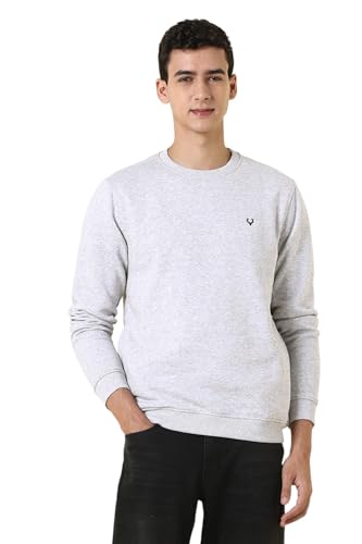Image of Allen Solly Men's Cotton Crew Neck Sweatshirt