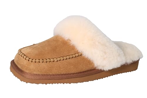 Womens Fluff Memory Foam Slippers Ladies Arch Support Warm Scuff Slippers Slip on Comfy Winter House Shoes with Non-Slip Indoor Outdoor Hard Sole