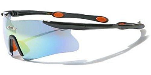 X Loop Mens Sports Shield Baseball Cycling Triathalon Sunglasses - xl021