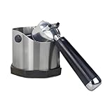 Matériau en acier inoxydable : construction en acier inoxydable de qualité supérieure, soutien solide pour des expresso répétés tout en conservant un aspect professionnel élégant adapté à toutes les configurations de café