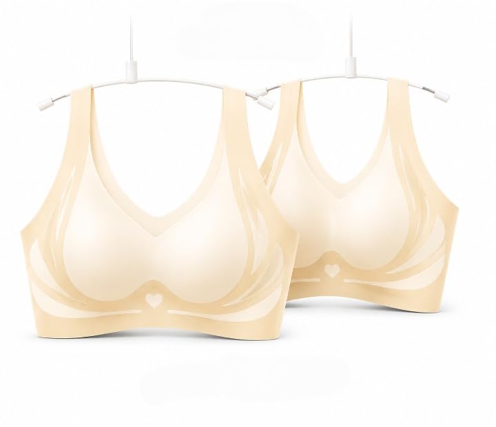 Women's Wireless Push-Up Bra Soft Lightly Padded Full Coverage Bra | Longline Support Sports Bra for Workout, Gym, Running & Yoga | Cutout Design,-image-13