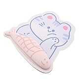 HIAKDOFT かわいい鯉のぼりデザインマウスパッド 手首サポート付き 滑り止め付きデスクマット オフィス 家用 腕疲労軽減 快適保護ノベルティ