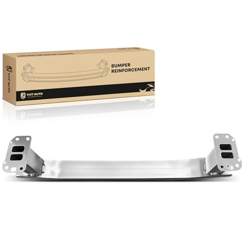 YHTAUTO Front Bumper Reinforcement Impact Bar Aluminum Compatible with Jeep Cherokee 2019-2023 KL Series, Without Tow Hook Holes, Grille Support Reinforcement