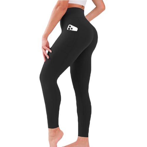 Calça Legging Feminina Fitness Cintura Alta Com Bolso Para Academ...