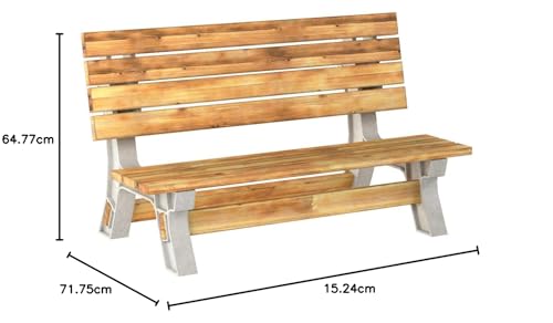 2x4 Basics Hopkins 90110ONLMI 2x4basics Flip Top BenchTable, Sand