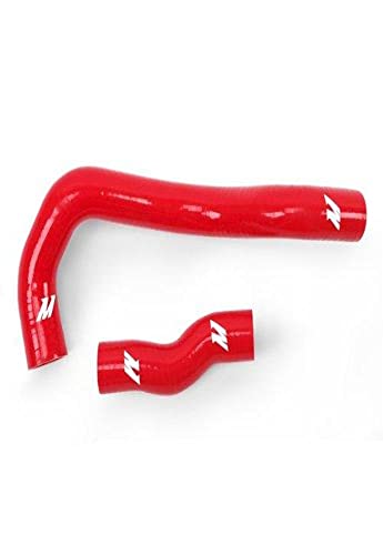 Mishimoto MMHOSE-IS300-01RD Silicone Radiator Hose Kit Compatible With Lexus IS300 2001-2005 Red