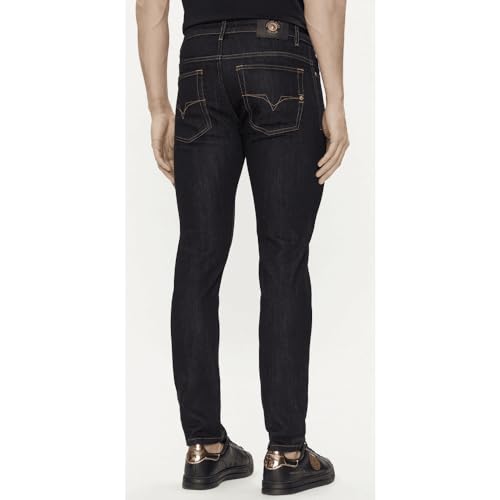 VERSACE JEANS COUTURE Slim Fit Indigo Blue Jeans2