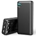 Power Bank 50000mAh, 30W USB C Handyakkus Schnellladen 3 integrierte Kabel