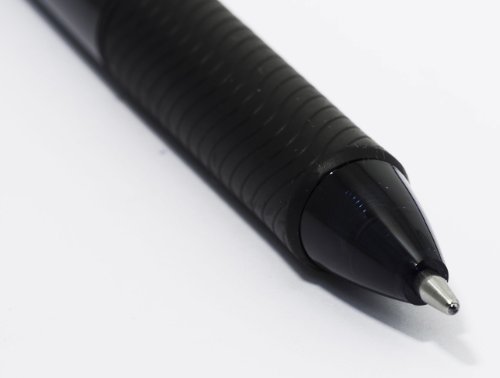 Bolígrafo retráctil Pentel EnerGel X negro docena miniatura 2
