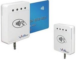 IDMR-AB93133W Unipay III 3 in 1 Mobile Card Reader, White