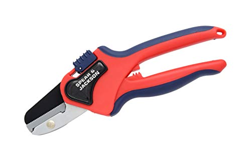 Neill Tools  T/A Spear Jackson 6058AS/08 - Tijera de podar (Medio), Color Rojo/Azul, M