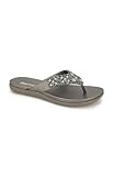 Kenneth Cole Reaction Women's Glam-athon Thong Sandal, Pewter, 7.5