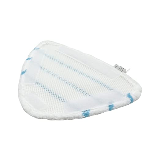 Ersatztücher Dampfreiniger Bodentücher Dampfbesen Pad - 3 Stück Dampfbesen Ersatzpads mit Dreieckigem Ersatztücher Dampfbesen Mop Pads Ersatztücher langlebig für Dampfreiniger Zubehör