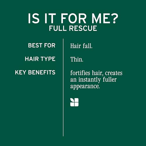Image of Biolage Full Rescue Shampoo - For Fine & Thinning Hair | With rosemary oil & niacinamide, vegan, cruelty-free, fortifies, strengthens, for fuller-looking hair