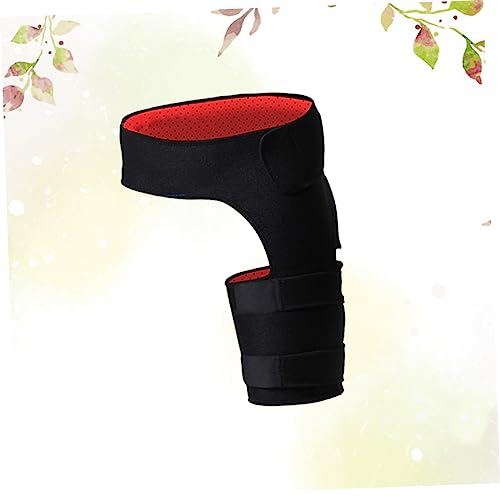 Faja de compresión ajustable para muslos Holibanna soporte para cadera negra miniatura 2