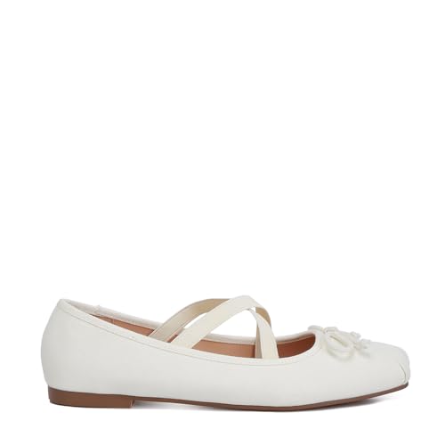Arimer Criss Cross Strap Ballet Flats