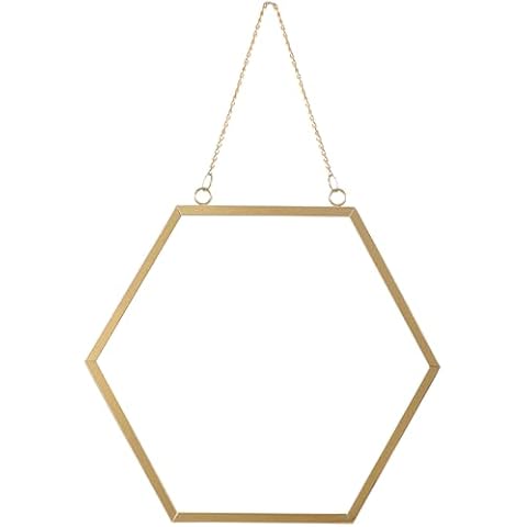 PRETYZOOM Hexagon Wall Mirror Cover