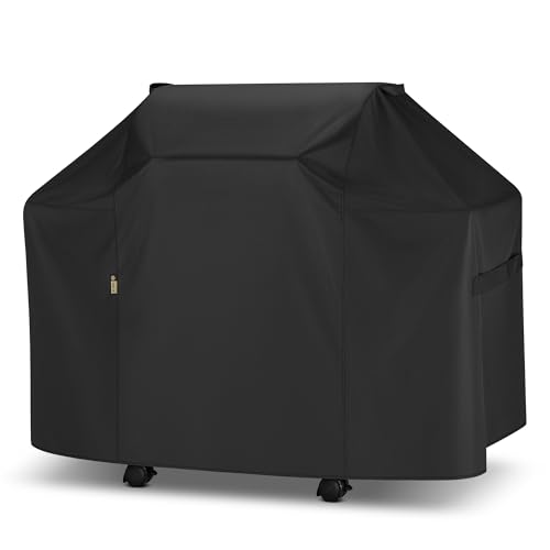 Arcedo Grill Cover 52 Inch Compatible with Weber Spirit 200 and 300 Series Genesis Silver A/B Gas Grill Waterproof Heavy Duty Outdoor Fade Resistant BBQ Cover for E310 Compared to 7106