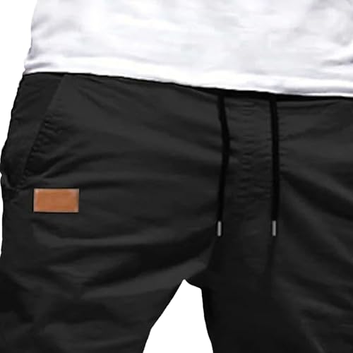 Short cargo homme coton jambe droite d'été décontracté - 5
