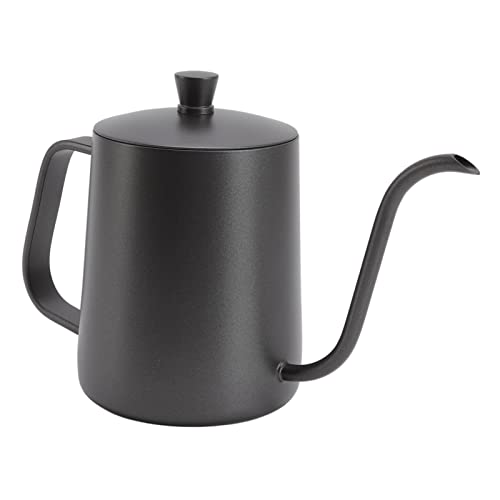 MáQuina de Café, MáQuina de Café, Pico de Acero Inoxidable en Forma de S, Superficie Interior Cepillada Negra para Uso… - Imagen 6