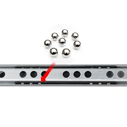 Glissières de tiroir bloqué : solution en acier à extension complète