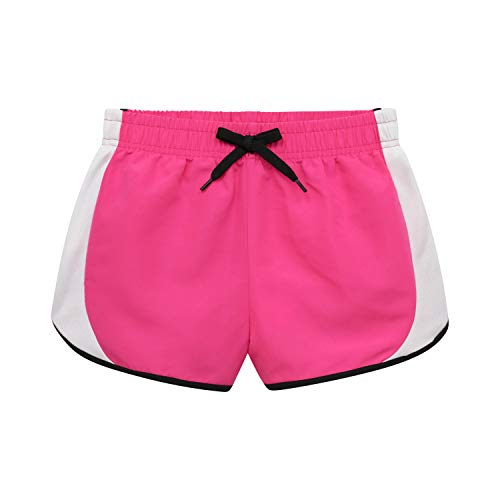 BTween Girls 4-Piece Summer Shorts | Performance Dolphin Shorts | Sports Running Shorts for Kids - Assorted Colors4