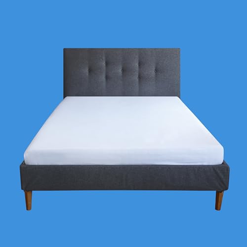Protège matelas 140x190 cm coton alèse lit double absorbante - 3
