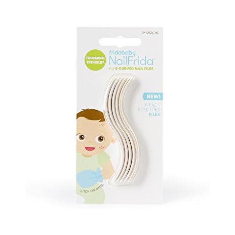 Fridababy NailFrida S-Curved Nail Files (5 Pack) Cover