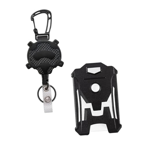Porte-badges rétractable transparent et sécurisé avec clip robuste - 3