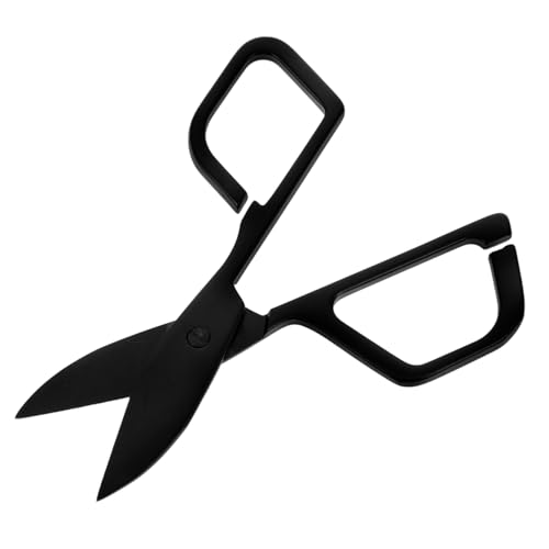 KAILIKETIY 鼻毛カッター アイラッシュカーラー 顔 髭剃りはさみ 男性 はさみ 眉はさみ 先端はさみ ヘアトリマー男性 鼻毛・耳毛カッター ひげ眉毛トリマー Black ステンレス鋼