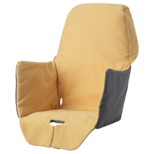 Ikea Langur - Funda Acolchada Para Silla Alta, Color Amarillo Ikea Langur - Funda Acolchada Para Silla Alta, Color Amarillo