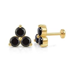 13.Black.18k Gold-plated