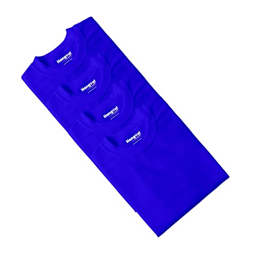 Image of Hangout Hub HH87 Tshirt for Boy's | Regular Fit | Super Combed Cotton Kids T-Shirt | Solid Plain Tees | Round Neck T Shirt | Half Sleeves |Pack of 2 | 3 | 4 | 5 |6