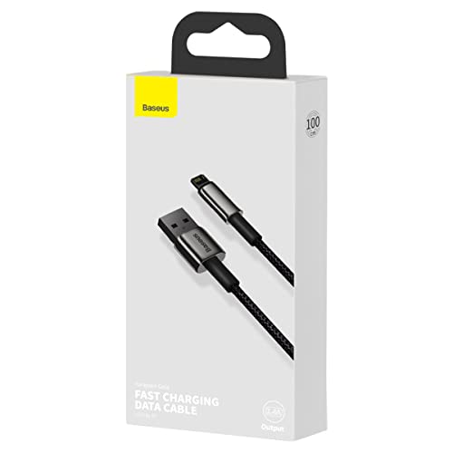 Cabo Usb P/Lightning Baseus Tungsten Fast Charging 2.4a 1m