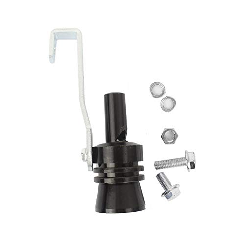 MATIRTFH Car Turbo Whistle Universal Aluminum Car Turbo Sound Exhaust Muffler Pipe Whistle Muffler Sounder Simulator for All Vehicles Models-M