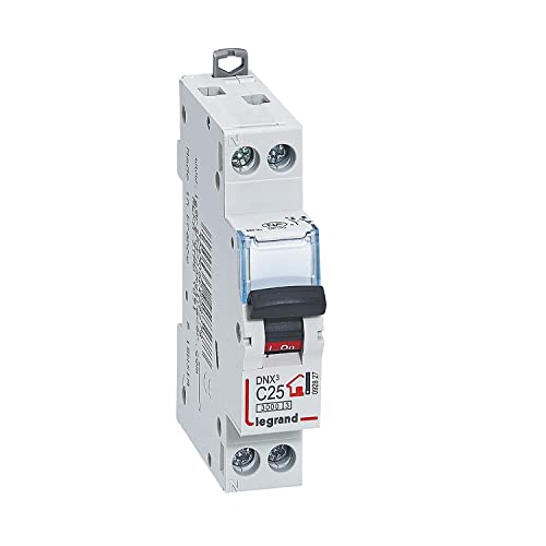 Disjoncteur 25A Legrand protection courbe C contre les surcharges 230V