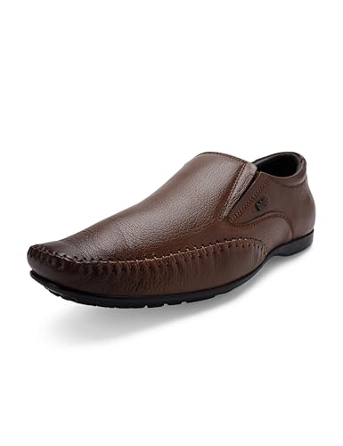 Image of Lee Cooper Men's LC8290E Leather Formal Shoes LC8290E Tan 41