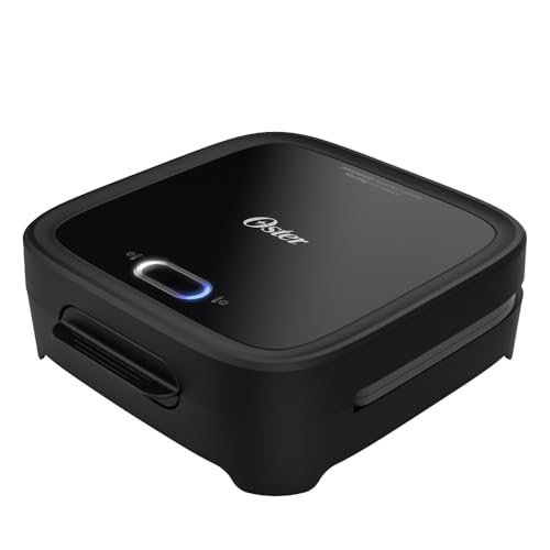 Catálogo para Comprar On-line Parrilla Sandwichera Top 10. 47 Oster® Sandwichera, Compacta con Platos Hondos, Incluye Botón de Apagado, Negro, CKSTSM400