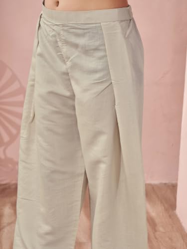 Image of Womanista Farshi Salwar Suit for Women| Farsi Kurta Set with Dupatta