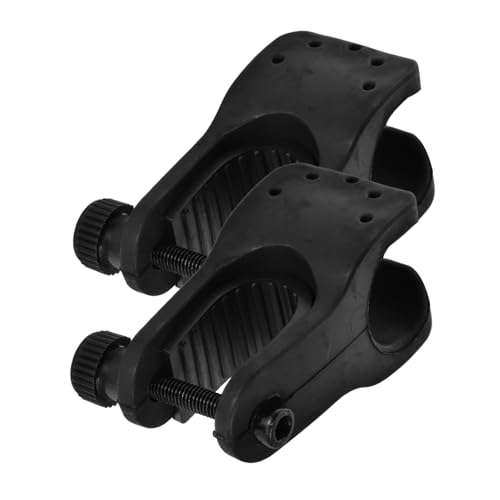 COLLBATH 2pcs Wheelchair Crutch Stand Crutch Mount Stand Wheelchair Crutch Holder Crutch Storage Rack Rubber Cane Holder Rubber Crutch Holder Wheelchair Part Cane Holder for Walker