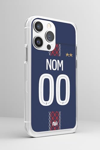 Coque antichoc iPhone 16 personnalisable supporter foot Paris CS