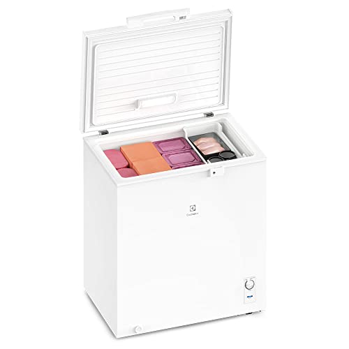 Freezer Horizontal Electrolux 199L Cycle Defrost função Turbo Freezer 127v HE200 glide