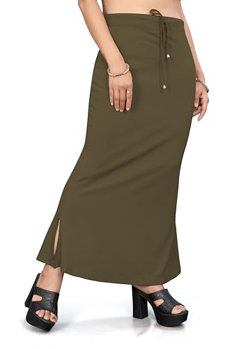 Image of Yashika Present Lycra Saree Shapewear Petticoat for Women||Straight Fit Petticoat Saree Silhouette Shape Wear Dress for Saree|| AZ-YS-OG-SHAPER-P