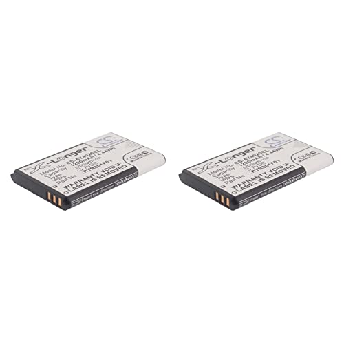 Zenander 2 Pcs 3.7V Battery Replacement for DECT 60 IP DECT 60